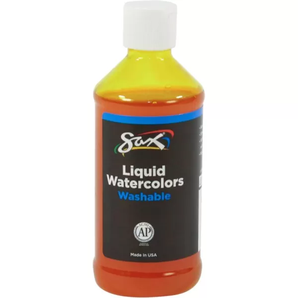 imageSax PAINT WATERCOLOR LIQUID YELLOW 8 OZ