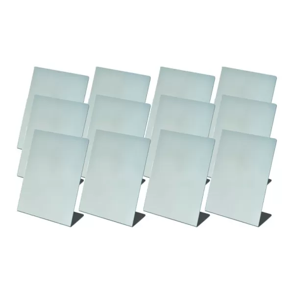 imageSax Single Sided SelfPortrait Mirror with Base 812 x 11 Inches Pack of 12
