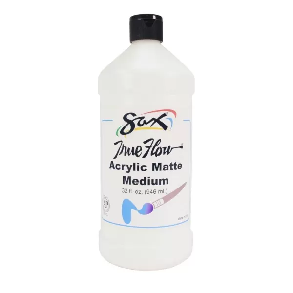 imageSax True Flow Acrylic Matte Medium  1 Quart  442139 32 Fl Oz Pack of 1