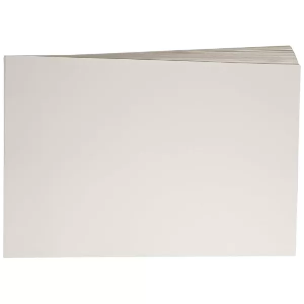 imageSax Watercolor Beginner Paper 90 lbs 12 x 18 Inches Natural White Pack of 100  408402