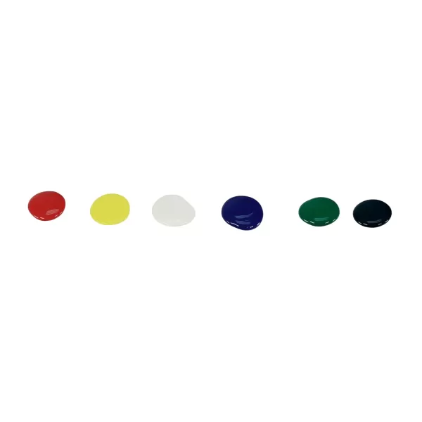 imageSax Versatemp Premium HeavyBodied Tempera Paints Assorted Colors 6 Pints