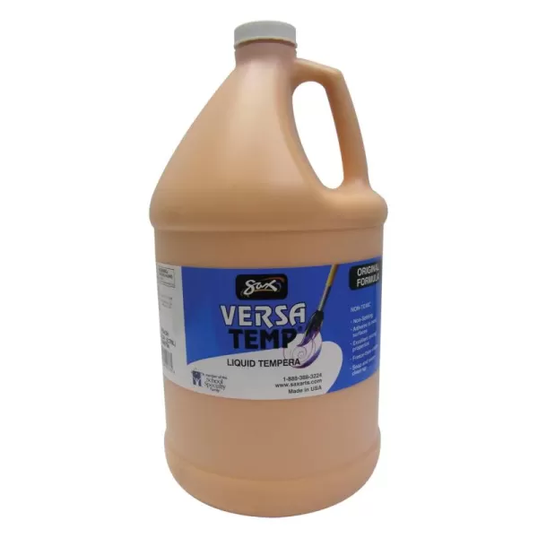 imageSax Versatemp HeavyBodied Tempera Paint Peach 1 Gallon