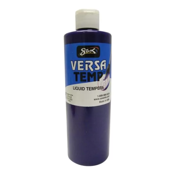 imageSax Versatemp HeavyBodied Tempera Paint Violet 1 Pint1440694