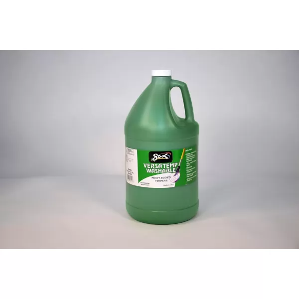 imageSax Washable Versatemp Heavy Bodied Tempera Paint Green 1 Gallon