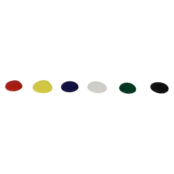 imageSax Washable Versatemp Heavy Bodied Tempera Paints Assorted Colors 6 Pints