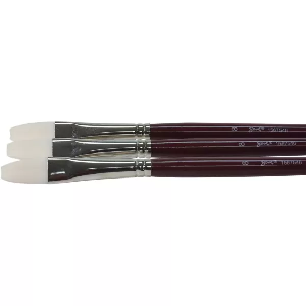 imageBrush Optimum WHT TKLN LH FLT SZ 8  SAX Pack of 3