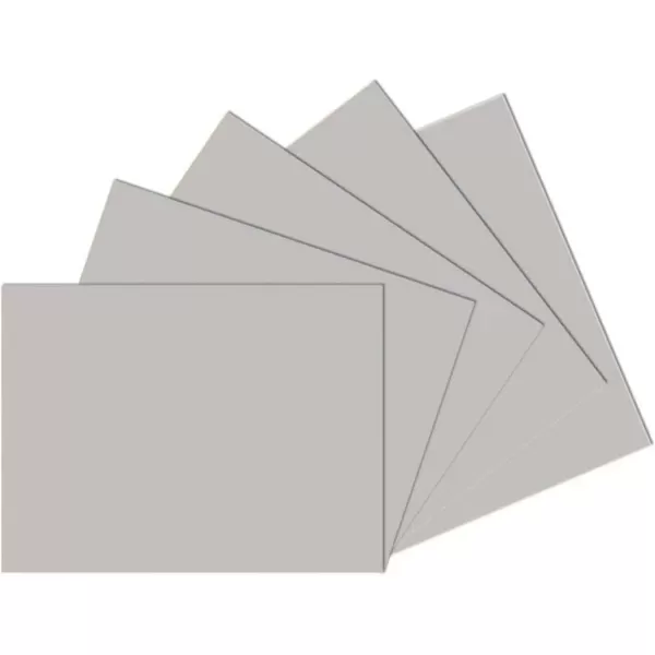 imageSax Drawing Paper 80 lb 18 x 24 Inches Pearl Gray 500 Sheets