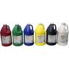 imageSax True Flow Heavy Bodied Acrylic Paint  12 Gallon  Set of 6  Assorted Colors1067 Fl Oz Pack of 6