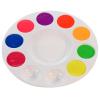 imageSax Liquid Washable Watercolor Paint for School and Arts and Crafts Use Assorted Fluorescent Colors 8 Ounce Bottles Set of 8