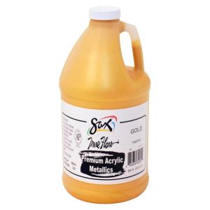 imageSax  5082 Versatemp Premium HeavyBodied Acrylic Metallic 12 Gallon Gold