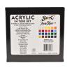 imageSax Premium Acrylic Paint Assorted Colors 034 Ounce Tubes Set of 24