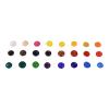 imageSax Premium Acrylic Paint Assorted Colors 034 Ounce Tubes Set of 24