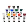 imageSax Premium Acrylic Paint Assorted Colors 075 Ounce Tubes Set of 12