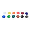 imageSax Premium Acrylic Paint Assorted Colors 075 Ounce Tubes Set of 12