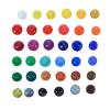 imageSax Premium Acrylic Paint Assorted Colors 075 Ounce Tubes Set of 36