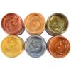 imageSax Premium HeavyBodied Acrylic Metallics 8 Ounce Jars Set of 6