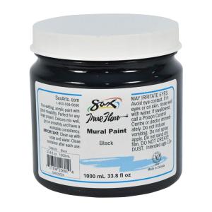 imageSax True Flow Mural Paint  1 Quart  Black