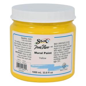 imageSax True Flow Mural Paint  1 Quart  Yellow