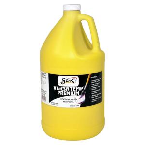 imageSax Versatemp Premium HeavyBodied Tempera Paint 1 Gallon Yellow