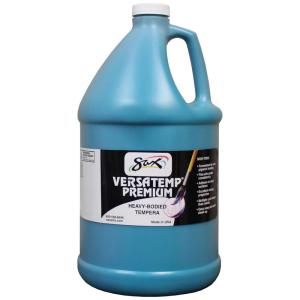 imageSax Versatemp Premium HeavyBodied Tempera Paint Turquoise 1 Gallon