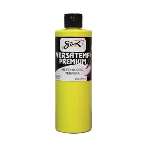 imageSax Versatemp Premium HeavyBodied Tempera Paint Yellow 1 Pint