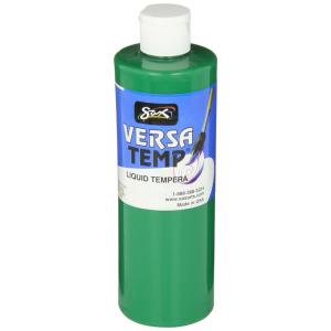 imageSax Versatemp HeavyBodied Tempera Paint Green 1 Pint  1440689