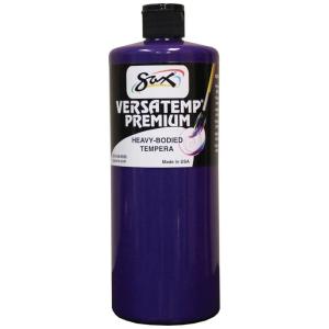 imageSax Versatemp Premium HeavyBodied Tempera Paint Violet 1 Quart