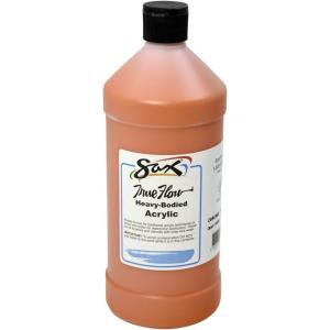 imageSax PAINT ACRYLIC HB CHROME ORANGE QUART
