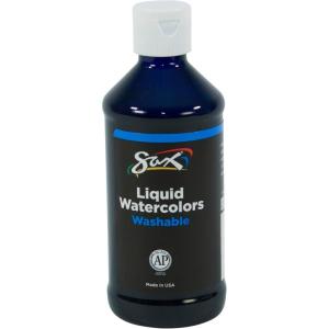imageSax PAINT WATERCOLOR LIQUID BLUE 8 OZ