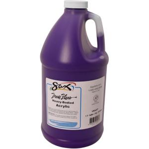 imageSax True Flow Heavy Body Acrylic Paint 12 Gallon Chrome Orange  439286 64 Fl Oz Pack of 1Violet