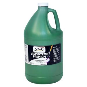image:imageSax Versatemp Premium HeavyBodied Tempera Paint Green 1 Gallon