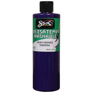 image:imageSax Washable Versatemp Heavy Bodied Tempera Paint Violet 1 Pint