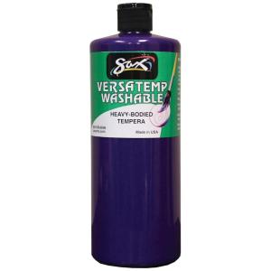 image:imageSax Washable Versatemp Heavy Bodied Tempera Paint Violet 1 Quart