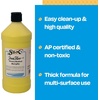 image:imageSax Heavy Body Acrylic Paint for School and Arts and Crafts Use Phthalo Blue 1 QuartChrome Yellow