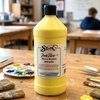 image:imageSax Heavy Body Acrylic Paint for School and Arts and Crafts Use Phthalo Blue 1 QuartChrome Yellow