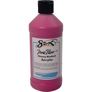 image:imageSax Heavy Body Acrylic Paint for School and Arts and Crafts Use Phthalo Blue 1 QuartMagenta