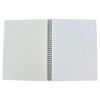 image:imageSax457568 Spiralbound Practice Sketchbook  8 12 x 11 inches  100 Sheets per Pad  White1 Count Pack of 1