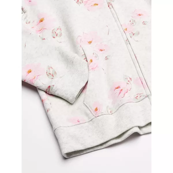 imageOshKosh BGosh Girls Logo HoodieGrey Heather Floral