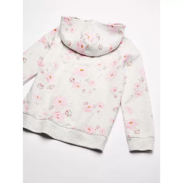 imageOshKosh BGosh Girls Logo HoodieGrey Heather Floral