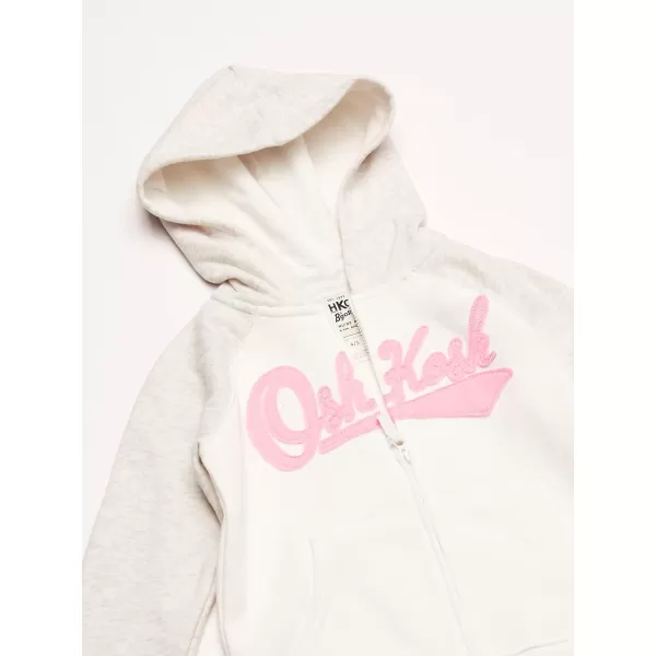 imageOshKosh BGosh Girls Logo HoodieGreyIvory