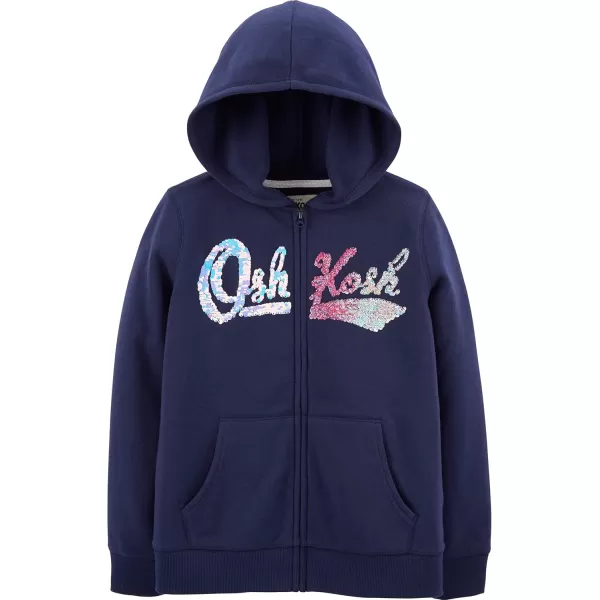 imageOshKosh BGosh Girls Logo HoodieNy Navy
