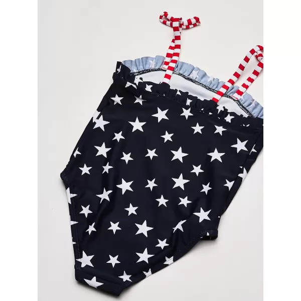 imageOshKosh BGosh Girls OnePiece SwimsuitAmerican Flag