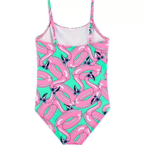 imageOshKosh BGosh Girls OnePiece SwimsuitFlamingo Floatie