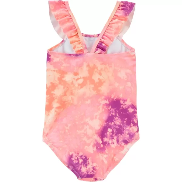 imageOshKosh BGosh Girls OnePiece SwimsuitMulticolor Tie Die