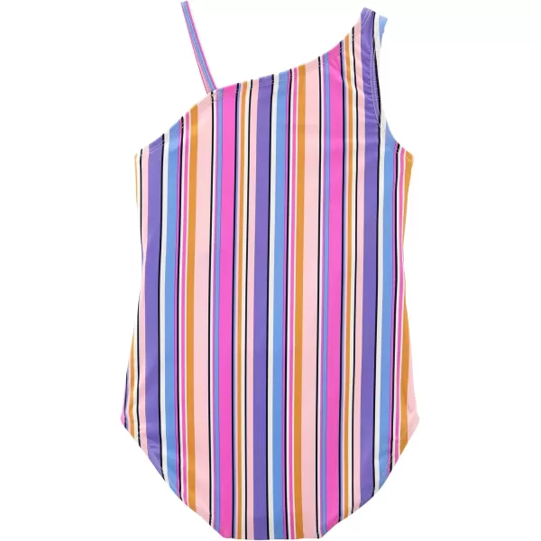 imageOshKosh BGosh Girls OnePiece SwimsuitPink Stripe
