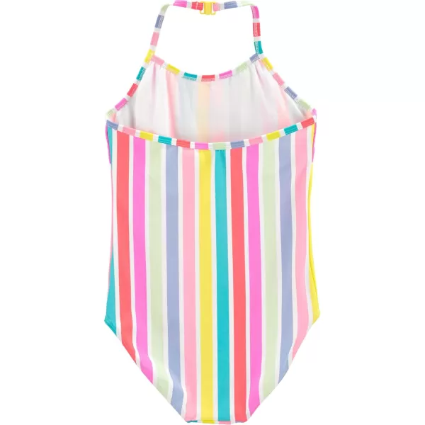 imageOshKosh BGosh Girls OnePiece SwimsuitRainbow Stripe