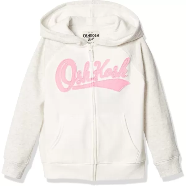 imageOshKosh BGosh Girls Logo HoodieGreyIvory
