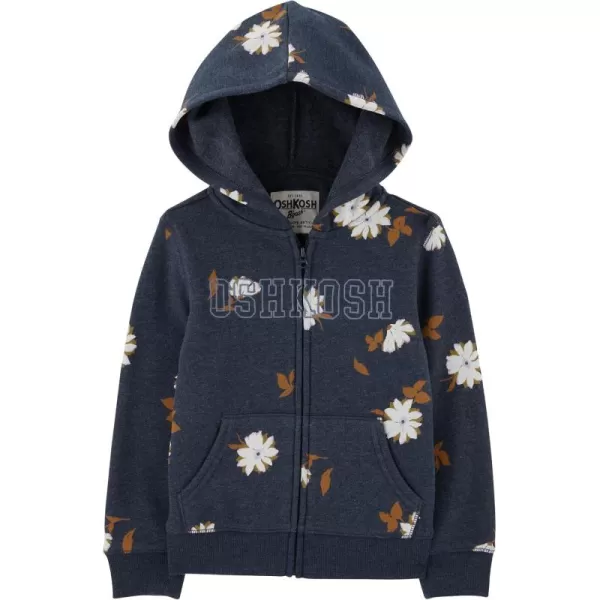 imageOshKosh BGosh Girls Logo HoodieNavy Floral