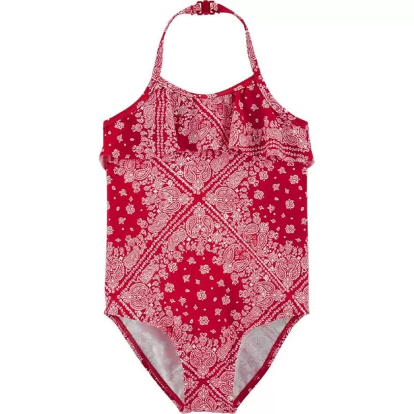 imageOshKosh BGosh Girls OnePiece SwimsuitBandana Print