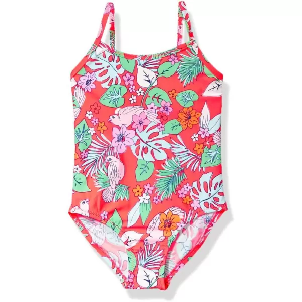 imageOshKosh BGosh Girls OnePiece SwimsuitFloral